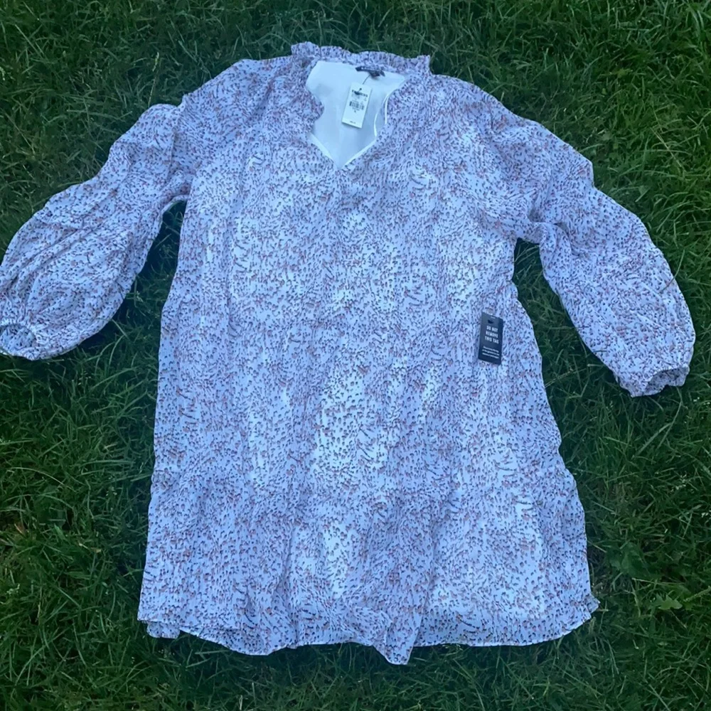 Animal Print Trapeze Tiered Dress - Picture 6 of 7